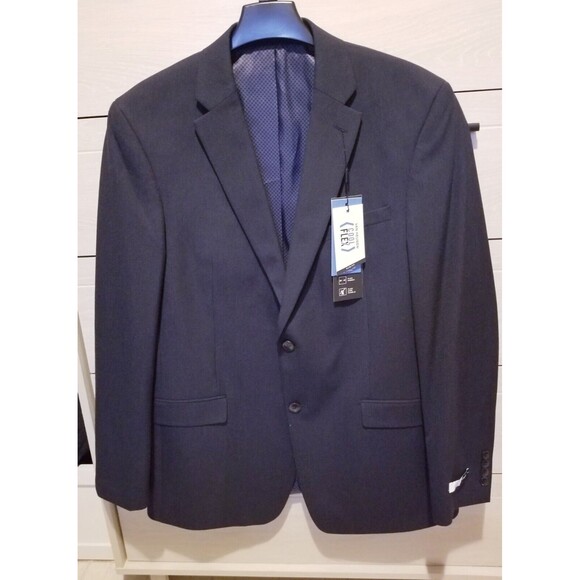 Van Heusen Other - Van Heusen Men's Cool Flex Slim Fit Jacket, Navy, 44 Long